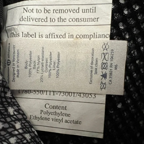 Lululemon Run From Work Backpack Black. - Picture 9 of 12